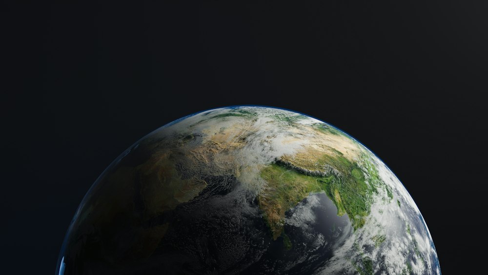 Planet Earth seen from space